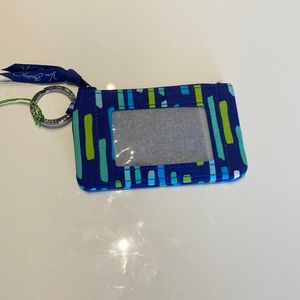NWT Vera Bradley Zip ID Case - Katalina Showers